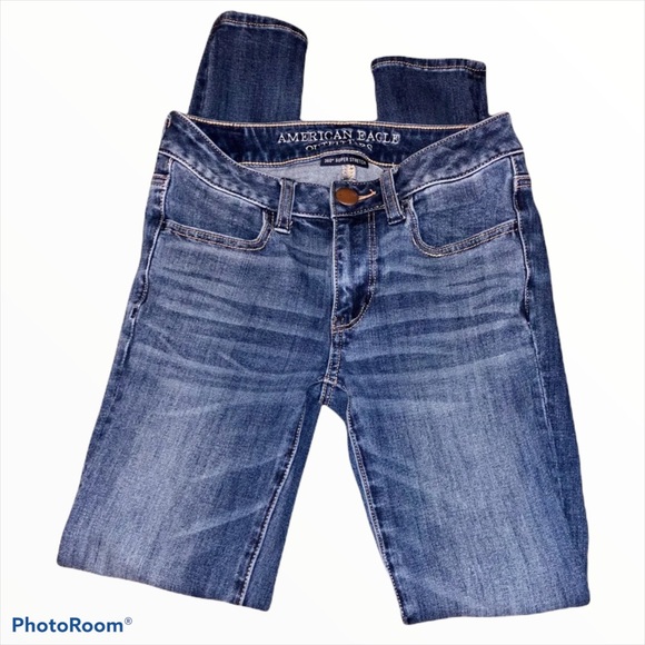 American Eagle Super Stretch Jeggings 00 - Picture 1 of 5